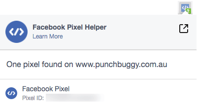 Facebook Pixel Helper Tool