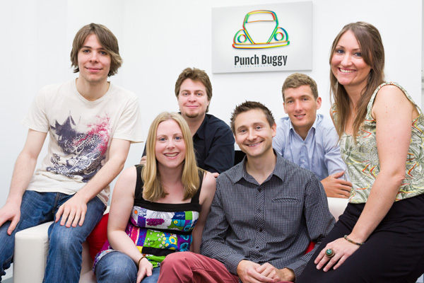 A nice sensible shoot of the Punch Buggy team