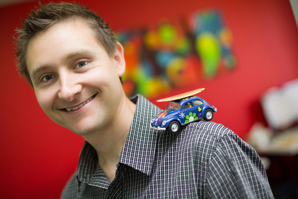 Ryan Fitton and his Punch Buggy