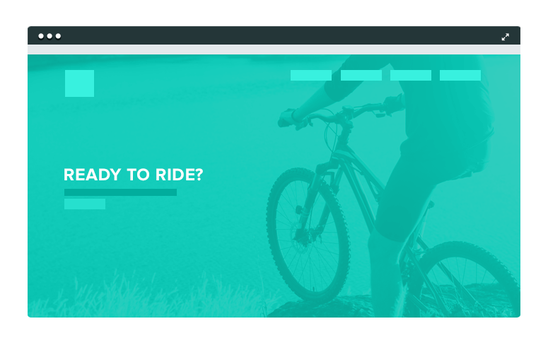 Ready To Ride Landing Page