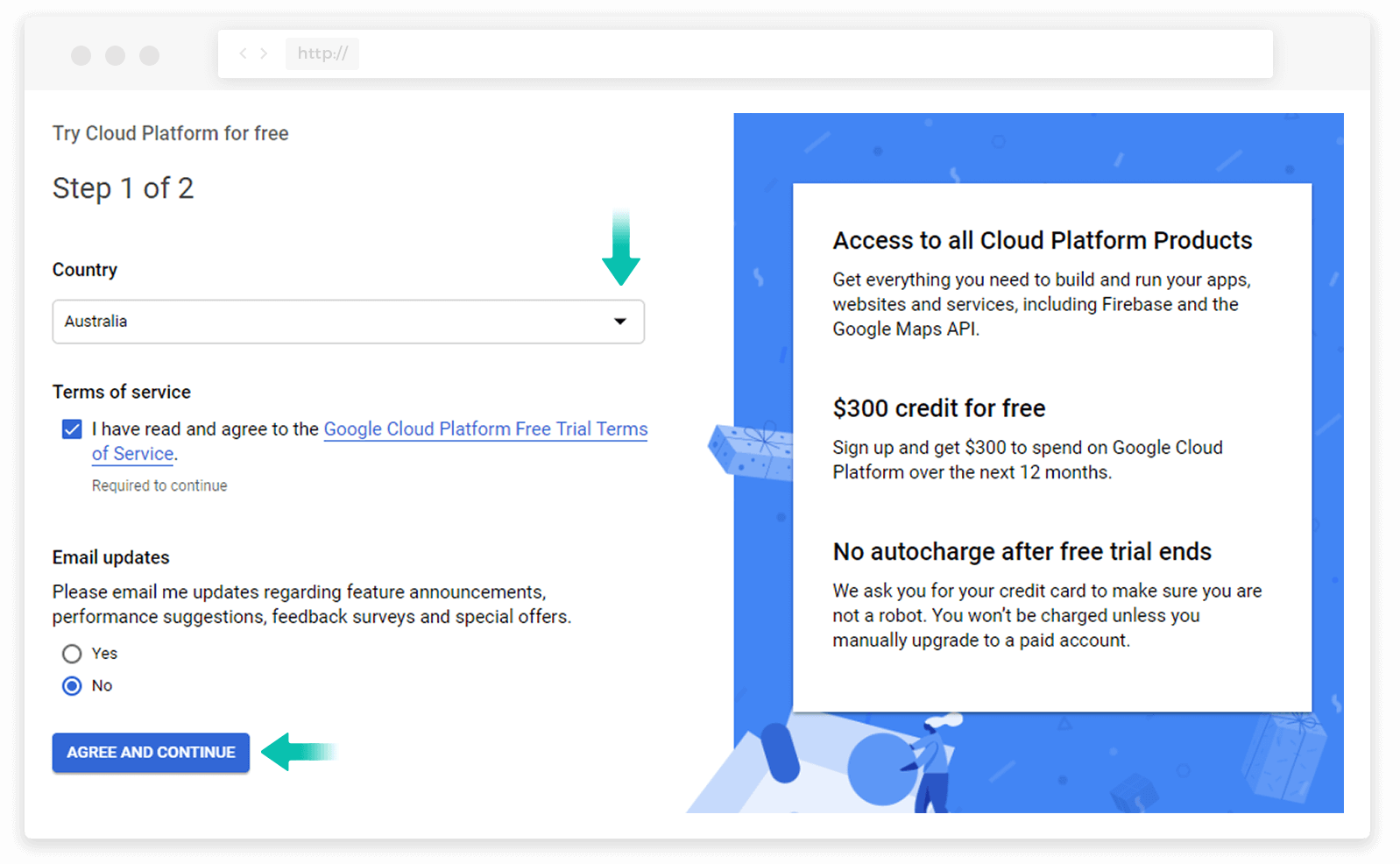 Google Maps- Try Cloud Platform